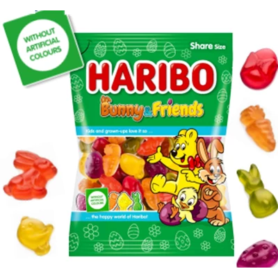 Haribo 160G Bunny&Friends
