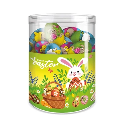 Tojás 450G Mini Húsvéti Tojások Hengerben Millano (39DB)