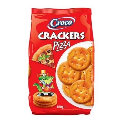 Croco Crackers 150G Pizza