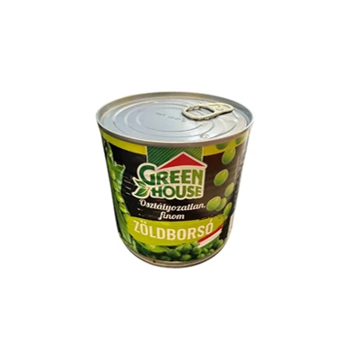 Green House 270G Finom Zöldborsó Konzerv