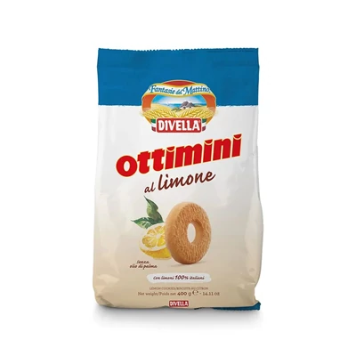 Divella 400G Ottomini Citromos Omlós Keksz