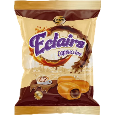 Cevhere 90G Eclairs Cappucino Tejkaramella