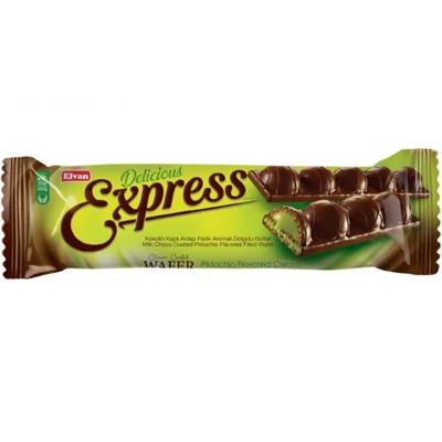 Elvan 30G Express Pisztáciakrémes Csokiszelet