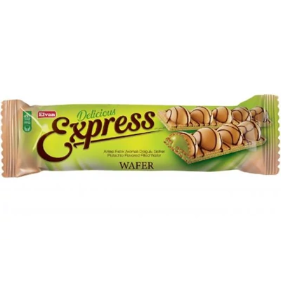 Elvan 30G Express Pisztáciakrémes Roppanós Ostya