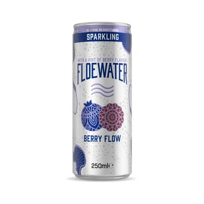 Floewater 250ML  Áfonya-Málna (DRS)