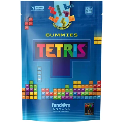 Gummies 125G Tetris - Gyümölcs ízű Gumicukor