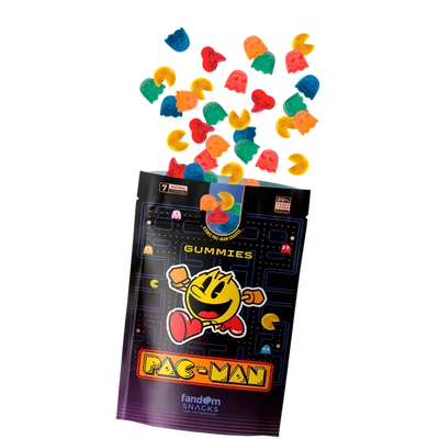 Gummies 125G Pac-Man - Gyümölcs ízű Gumicukor
