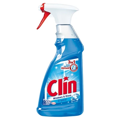 Clin Ablaktisztító 500Ml Szórófejes Universal Átlátszó Kék