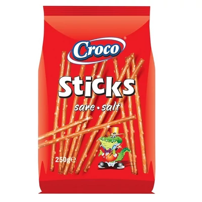 Croco Sticks Ropi Sós 250G
