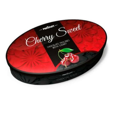 Magnat Cherry Sweet meggyel és brandyvel töltött étcsokoládé praliné 143-147G