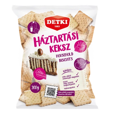 Detki Háztartási Keksz 200G