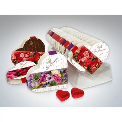 Widder 36G Marcipán Szív 3Db-os Papír Szívdesszert