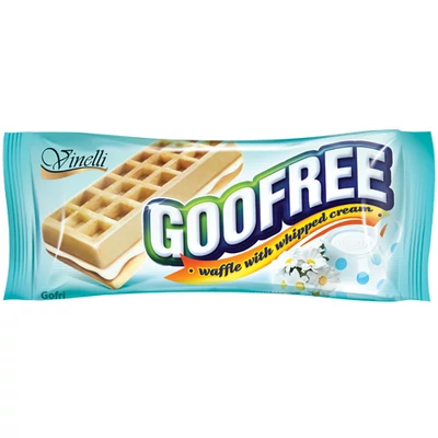Goofree 50G Tejszínes Krémmel Töltött