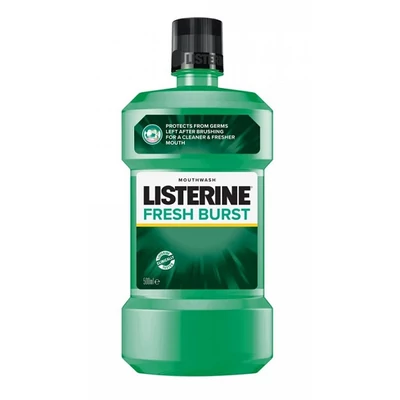 Listerine Szájvíz 500Ml Fresh Burst Világos Zöld