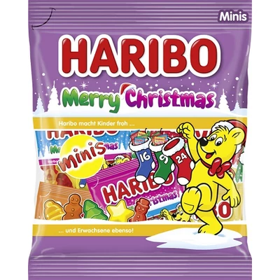 Haribo 250G Merry Christmas Minis