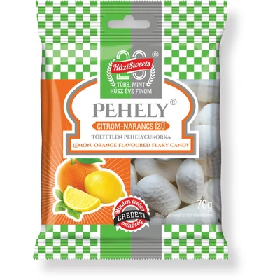 Pehelycukor 70G Citrom-Narancs (Hazisweets)