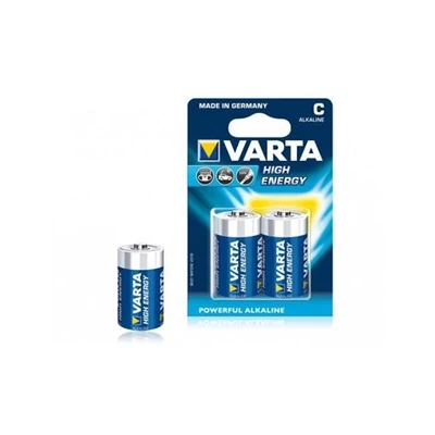 Varta Elem High Energy 2Db-Os Bébi Alkáli 4914