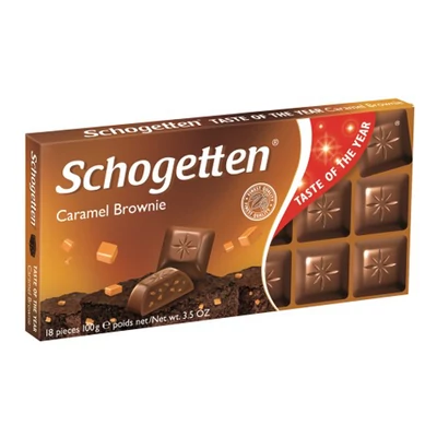 Schogetten 100G Caramel Brownie