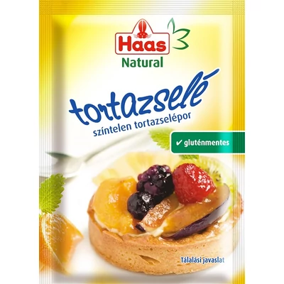 Haas Natural Tortazselé Színtelen 11G Gluténmentes