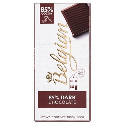 Belgian Dark 85% Étcsokoládé 100G Cukormentes
