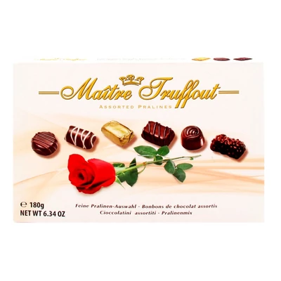 Maitre T. 180G Assorted Praline /87138/ Fehér