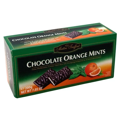 Maitre T. 200G Choco Orange Mints /87520/
