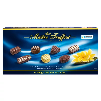 Maitre T. 400G Assorted Pralines /88390/ Kék
