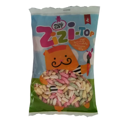 Minicat 80G Zizi Top Puffasztott Rizs Vegyes Cukorbevonattal