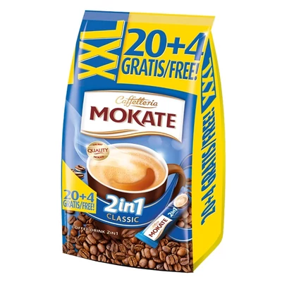 Mokate 2In1 Xxl+4Db Grátisz Zacskós 14G