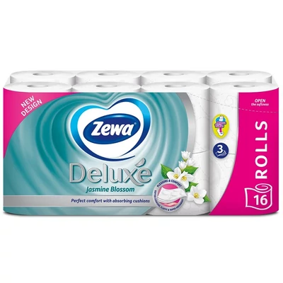 Zewa Deluxe Wc-Papír  3Rtg/16Tek Jazmin Flowers
