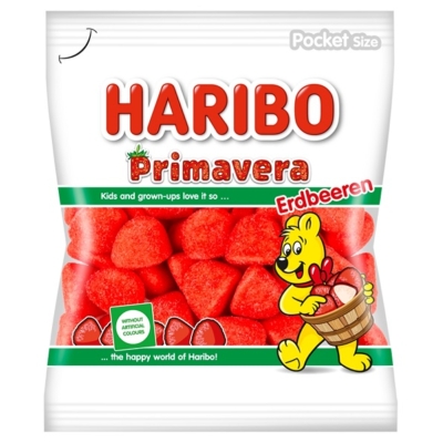 Haribo Primavera gyümölcs ízű habcukorka 100 g