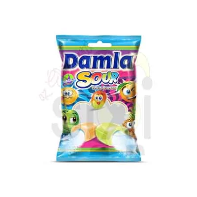 Damla 1Kg Sour Fruit Bursts Zacskós