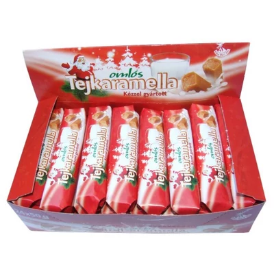 Mikulás Rúd 50G Éden Werk Tejkaramella Kézzel Gyártott