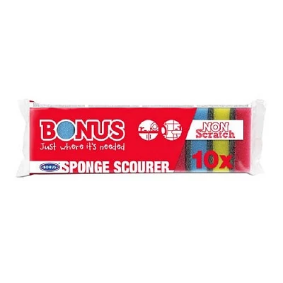Bonus Mosogatószivacs 10Db-Os