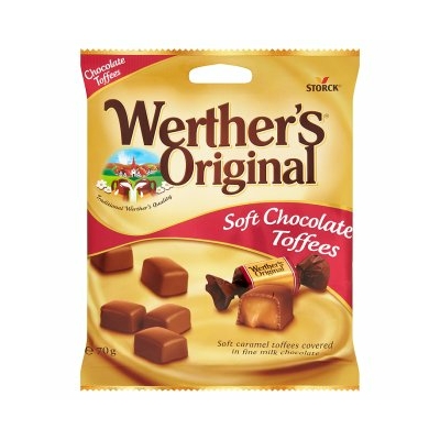 Werther's Original Soft 70G Choc.Toffees