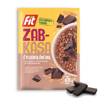 Fit Reggeli 65G Zabkása Étcsokoládés