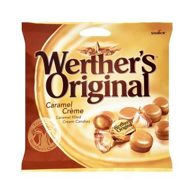Werther's Original Caramel Creme Karamell Krémmel Töltött cukorka 80G