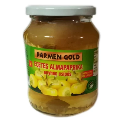 Parmen 680G Ecetes Almapaprika Enyhén Csípős 