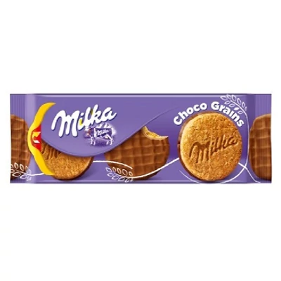 Milka Keksz 126G Choco-Grains