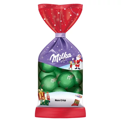 Milka Golyó 100G Nuss-Crisp Karácsony