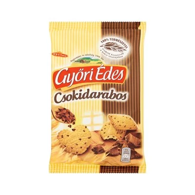 Győri Édes Keksz Csokidarabos 150G
