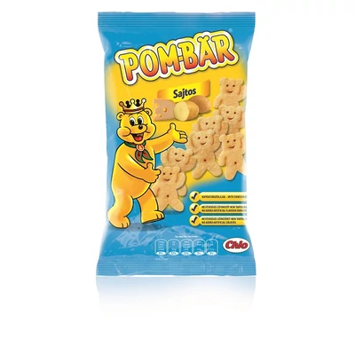 Pom-Bar 50G Sajtos /Kék/