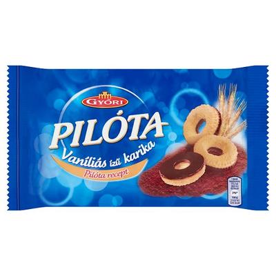 Pilóta Vaníliás ízű Karika 150G Pilóta recept