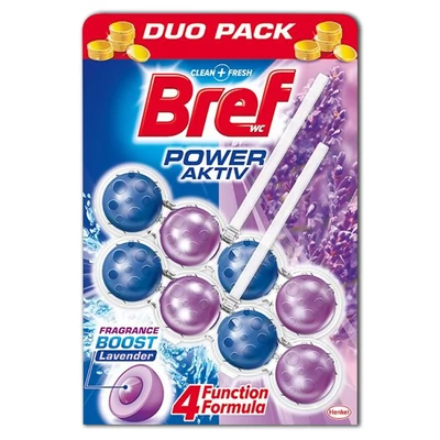 Bref Wc Power Aktiv 4 Function 50G Lavender (Levendula)