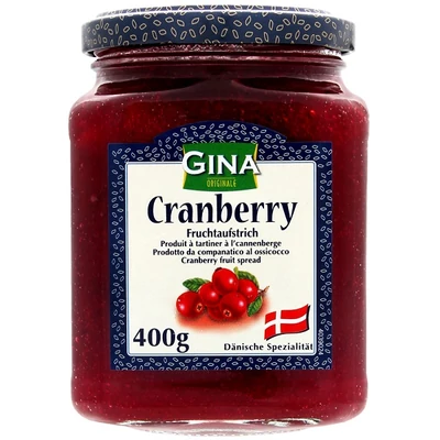 Gina Lekvár 400G Cranberry (89140)