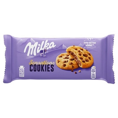 Milka Keksz 156G Cookies Sensations Choco Inside Vanilia /89993/