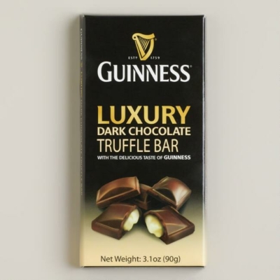 Guinness Luxury Dark Sörös Trüffelkrémmel töltött tejcsokoládé 90G