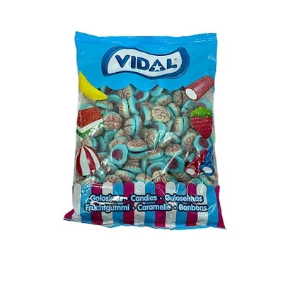 Vidal Zsákos Töltött Filled Brains 1Kg /Koponya/ 11049