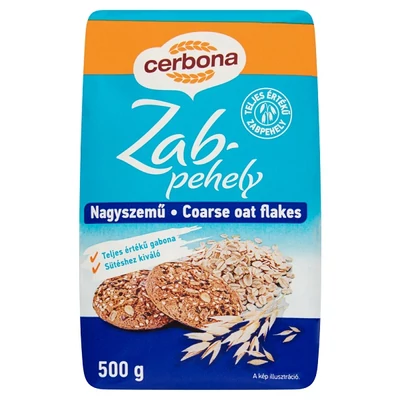 Cerbona Zabpehely 500G Nagyszemű