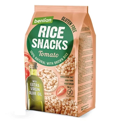 Rice Snacks 50G Mini Rice Olive Tomato Puffasztott Rizsszelet